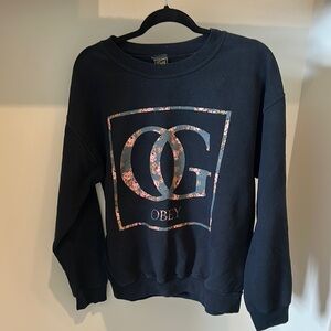 Obey Women's Black Sweater